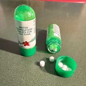 Fish Tank & Aquarium Water Purification Tablets (2 New Bottles)